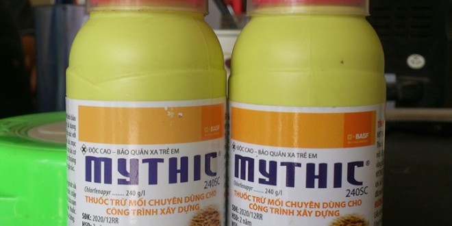 Công ty diệt mối ở Nghệ An: Thuốc diệt mối mythic 240 sc 