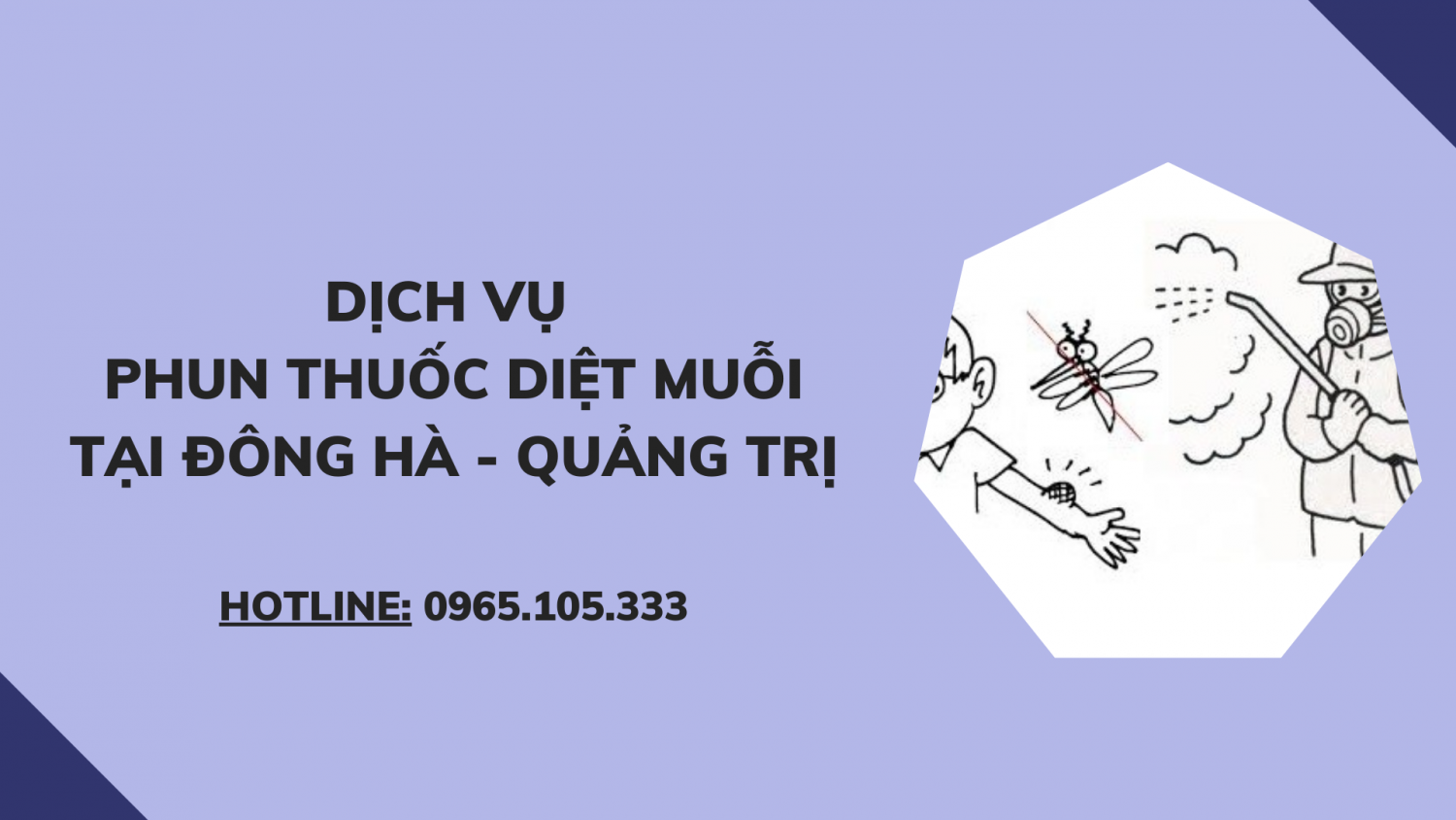 Dịch vụ phun thuốc diệt muỗi tại Đông Hà - Quảng Trị