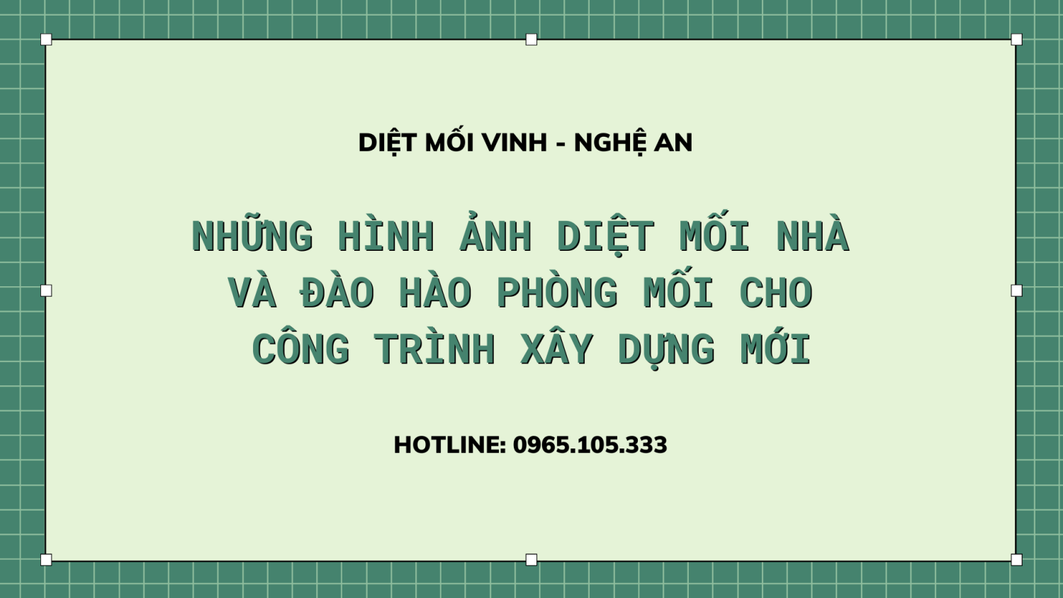 Những hình ảnh diệt mối nhà và đào hào phòng mối cho công trình xây dựng mới