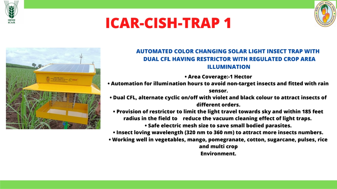 ICAR CISH TRAP 1