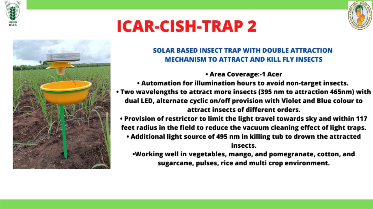 ICAR CISH TRAP 2